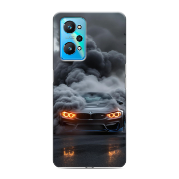Силиконовый чехол на Realme GT Neo 2 с принтом BMW БМВ Силиконовый чехол на Realme GT Neo 2 с принтом BMW БМВ