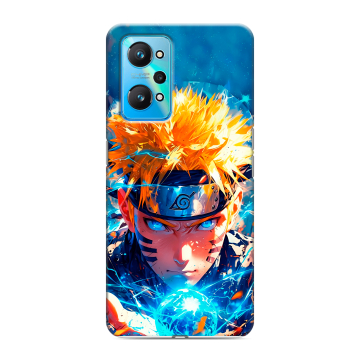 Силиконовый чехол на Realme GT Neo 2 с принтом Аниме Наруто Naruto
