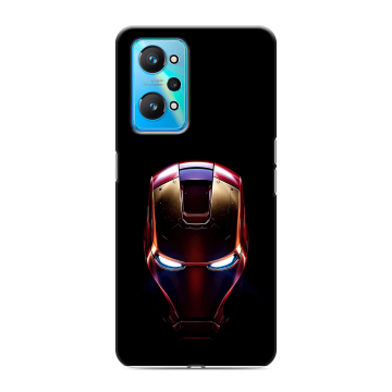 Силиконовый чехол на Realme GT Neo 2 с принтом IronMan Железный человек