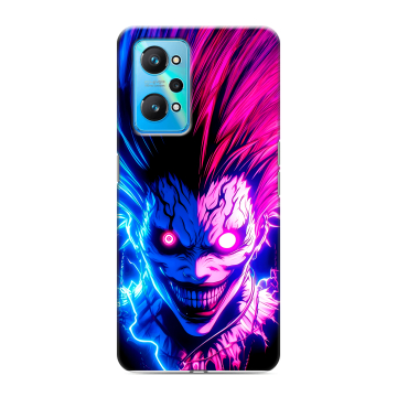Силиконовый чехол на Realme GT Neo 2 с принтом Death note Тетрадь смерти