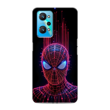 Силиконовый чехол на Realme GT Neo 2 с принтом Spiderman Человек паук