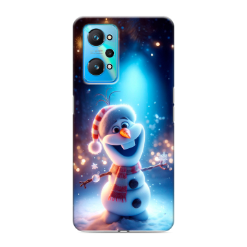 Силиконовый чехол на Realme GT Neo 2 с принтом Новый год