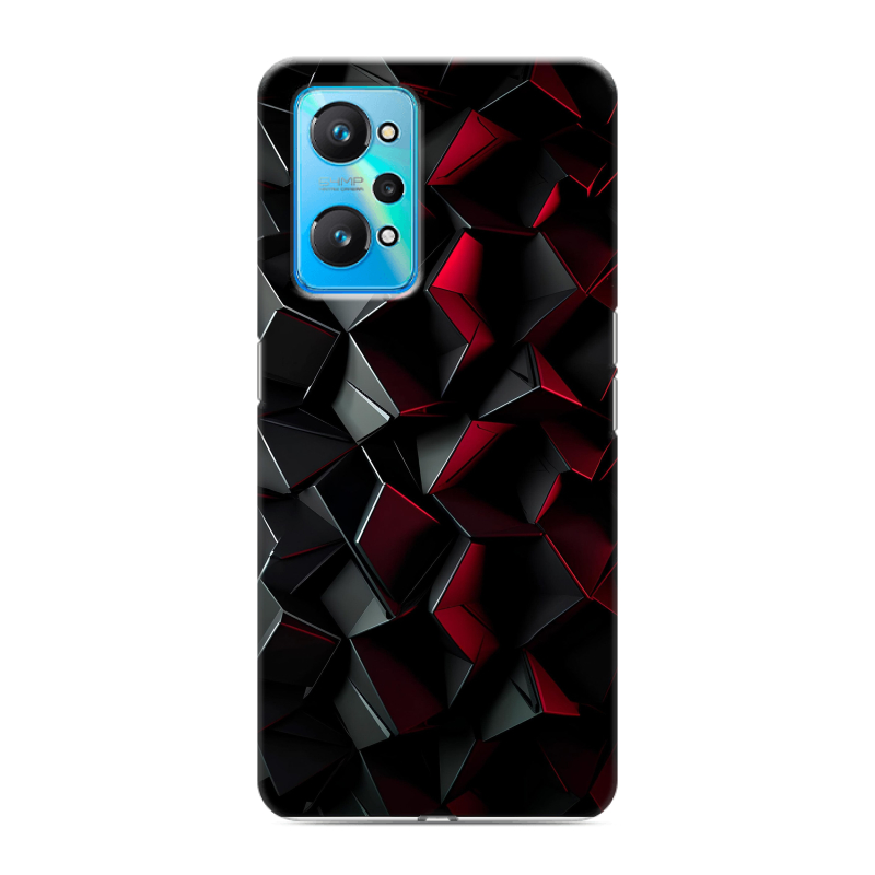Силиконовый чехол на Realme GT Neo 2 с принтом Абстракция Силиконовый чехол на Realme GT Neo 2 с принтом Абстракция