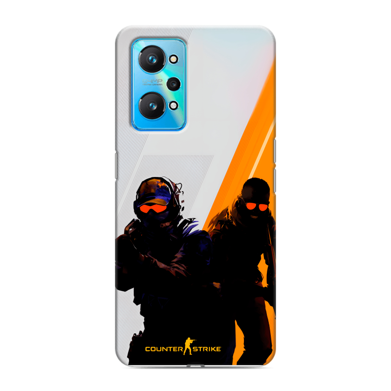Силиконовый чехол на Realme GT Neo 2 с принтом Контер страйк Counter strike Силиконовый чехол на Realme GT Neo 2 с принтом Контер страйк Counter strike