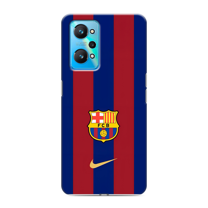 Силиконовый противоударный чехол на Realme GT Neo 2 с принтом Барселона Barcelona Силиконовый противоударный чехол на Realme GT Neo 2 с принтом Барселона Barcelona