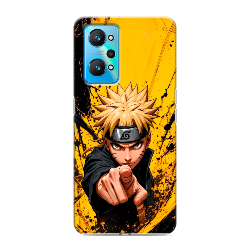 Силиконовый чехол на Realme GT Neo 2 с принтом Naruto Наруто Силиконовый чехол на Realme GT Neo 2 с принтом Naruto Наруто