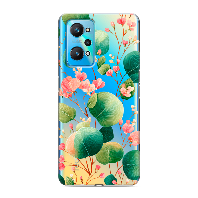 Силиконовый чехол на Realme GT Neo 2 с принтом женский Силиконовый чехол на Realme GT Neo 2 с принтом женский