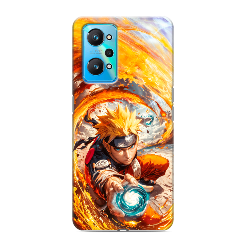Силиконовый противоударный чехол на Realme GT Neo 2 с принтом Аниме Наруто Naruto Силиконовый противоударный чехол на Realme GT Neo 2 с принтом Аниме Наруто Naruto