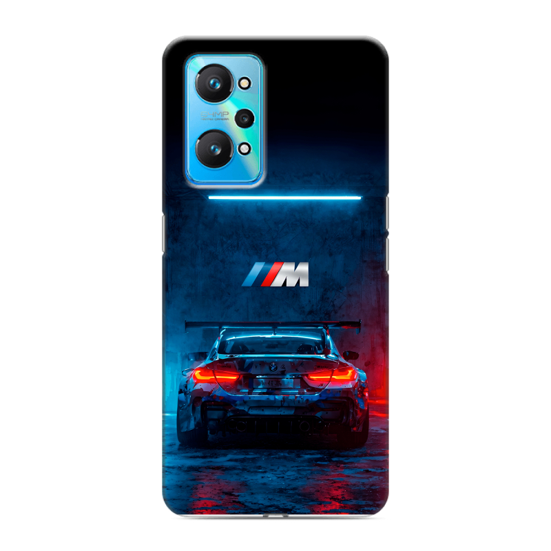Силиконовый противоударный чехол на Realme GT Neo 2 с принтом BMW БМВ Силиконовый противоударный чехол на Realme GT Neo 2 с принтом BMW БМВ