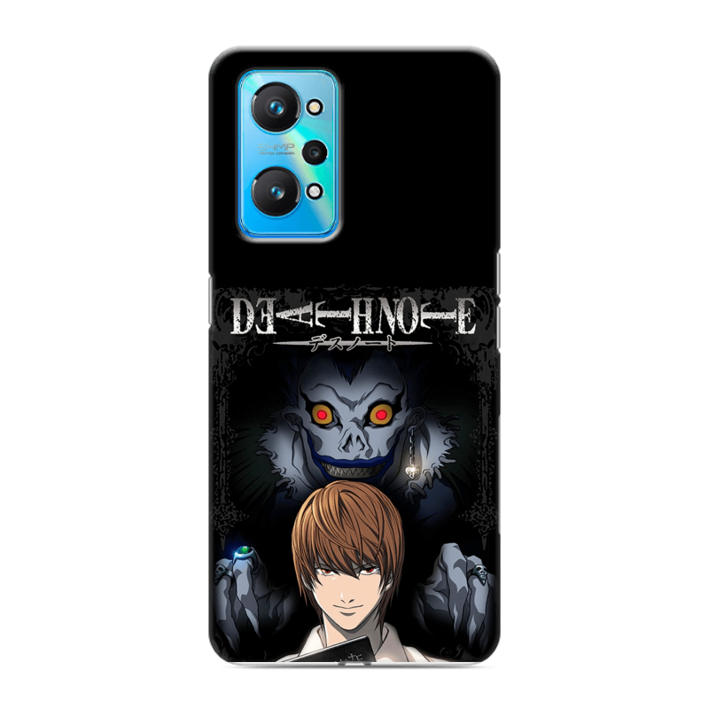 Силиконовый чехол на Realme GT Neo 2 с принтом Death note Тетрадь смерти Силиконовый чехол на Realme GT Neo 2 с принтом Death note Тетрадь смерти