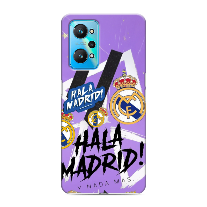 Силиконовый противоударный чехол на Realme GT Neo 2 с принтом Real Madrid Реал Мадрид Силиконовый противоударный чехол на Realme GT Neo 2 с принтом Real Madrid Реал Мадрид