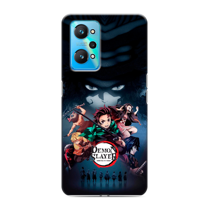 Силиконовый противоударный чехол на Realme GT Neo 2 с принтом Demon Slayer Клинок рассекающий демонов Силиконовый противоударный чехол на Realme GT Neo 2 с принтом Demon Slayer Клинок рассекающий демонов