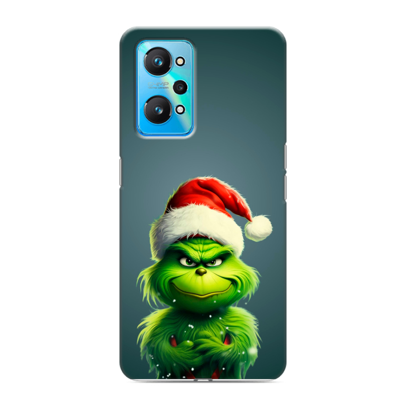 Силиконовый чехол на Realme GT Neo 2 с принтом Новый год Силиконовый чехол на Realme GT Neo 2 с принтом Новый год