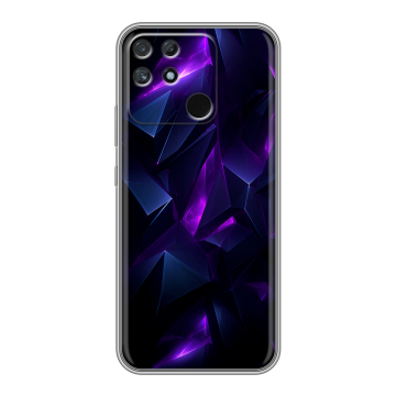Силиконовый чехол на Realme Narzo 50A с принтом Абстракиция Силиконовый чехол на Realme Narzo 50A с принтом Абстракиция