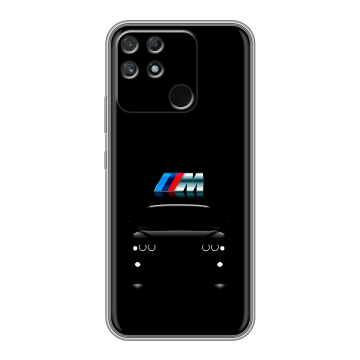 Силиконовый чехол на Realme Narzo 50A с принтом БМВ BMW Силиконовый чехол на Realme Narzo 50A с принтом БМВ BMW