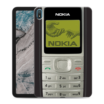 Силиконовый чехол на Nokia T20 с принтом Ретро Нокия Силиконовый чехол на Nokia T20 с принтом Ретро Нокия