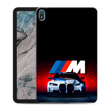 Силиконовый чехол на Nokia T20 с принтом БМВ BMW