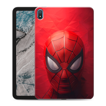 Силиконовый чехол на Nokia T20 с принтом Spiderman Человек паук