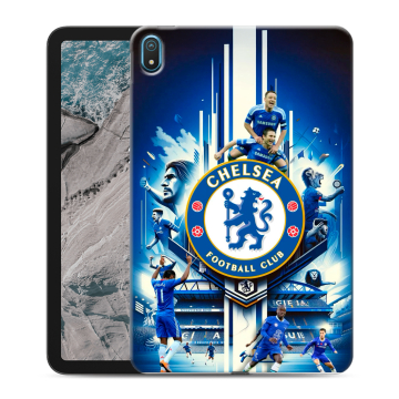 Силиконовый чехол на Nokia T20 с принтом Chelsea Челси