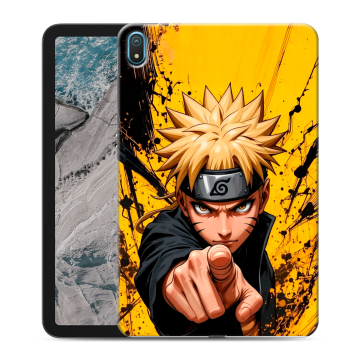 Силиконовый чехол на Nokia T20 с принтом Naruto Наруто