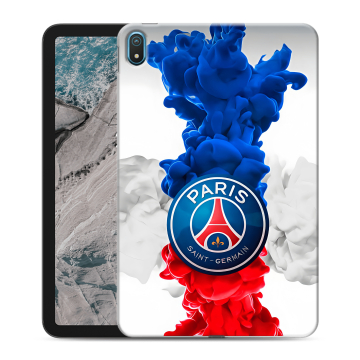 Силиконовый чехол на Nokia T20 с принтом PSG ПСЖ