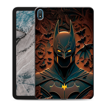 Силиконовый чехол на Nokia T20 с принтом Batman Бэтмен