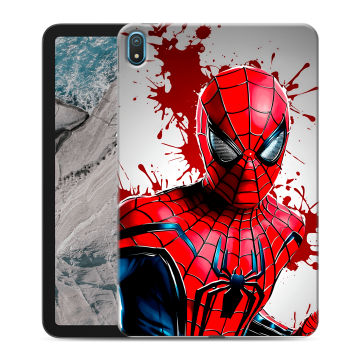 Силиконовый чехол на Nokia T20 с принтом Spiderman Человек паук