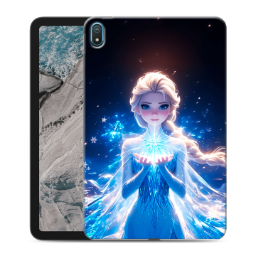 Силиконовый чехол на Nokia T20 с принтом Холодное сердце Frozen