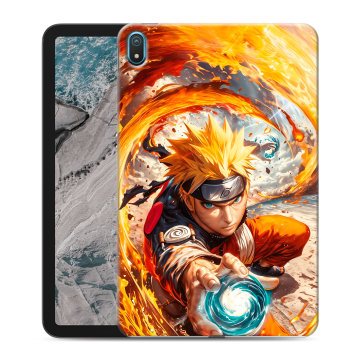 Силиконовый чехол на Nokia T20 с принтом Аниме Наруто Naruto