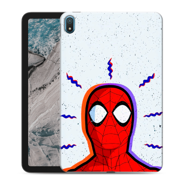Силиконовый чехол на Nokia T20 с принтом Spiderman Человек паук