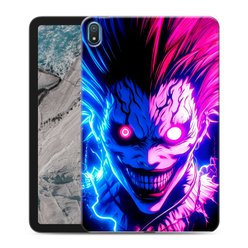 Силиконовый чехол на Nokia T20 с принтом Death note Тетрадь смерти