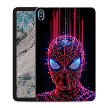 Силиконовый чехол на Nokia T20 с принтом Spiderman Человек паук