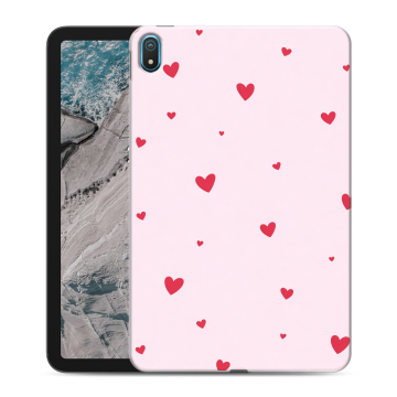 Силиконовый чехол на Nokia T20 с принтом для девочек