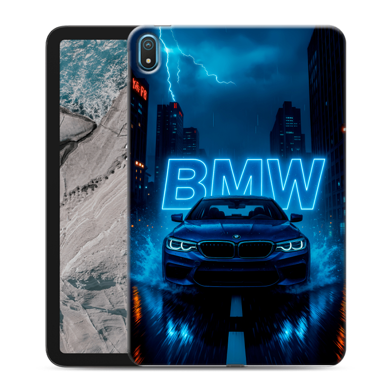 Силиконовый чехол на Nokia T20 с принтом BMW БМВ Силиконовый чехол на Nokia T20 с принтом BMW БМВ