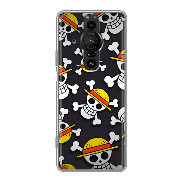 Силиконовый противоударный чехол на Sony Xperia Pro-I с принтом One Piece Ван Пис Силиконовый противоударный чехол на Sony Xperia Pro-I с принтом One Piece Ван Пис