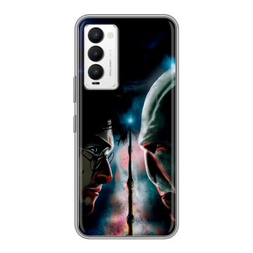 Силиконовый противоударный чехол на Tecno Camon 18 с принтом Гарри Поттер Harry Potter Силиконовый противоударный чехол на Tecno Camon 18 с принтом Гарри Поттер Harry Potter