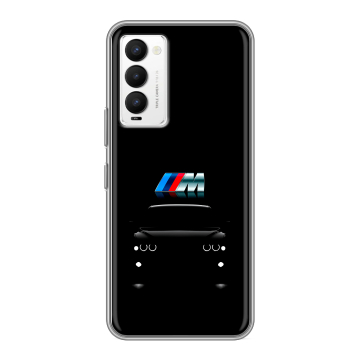 Силиконовый противоударный чехол на Tecno Camon 18 с принтом БМВ BMW Силиконовый противоударный чехол на Tecno Camon 18 с принтом БМВ BMW