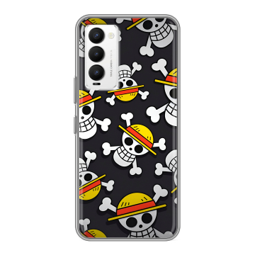 Силиконовый противоударный чехол на Tecno Camon 18 с принтом One Piece Ван Пис Силиконовый противоударный чехол на Tecno Camon 18 с принтом One Piece Ван Пис