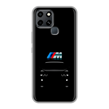 Силиконовый чехол на Infinix Smart 6 с принтом БМВ BMW Силиконовый чехол на Infinix Smart 6 с принтом БМВ BMW
