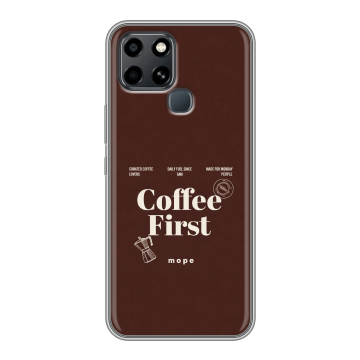 Силиконовый чехол на Infinix Smart 6 с принтом женский Силиконовый чехол на Infinix Smart 6 с принтом женский