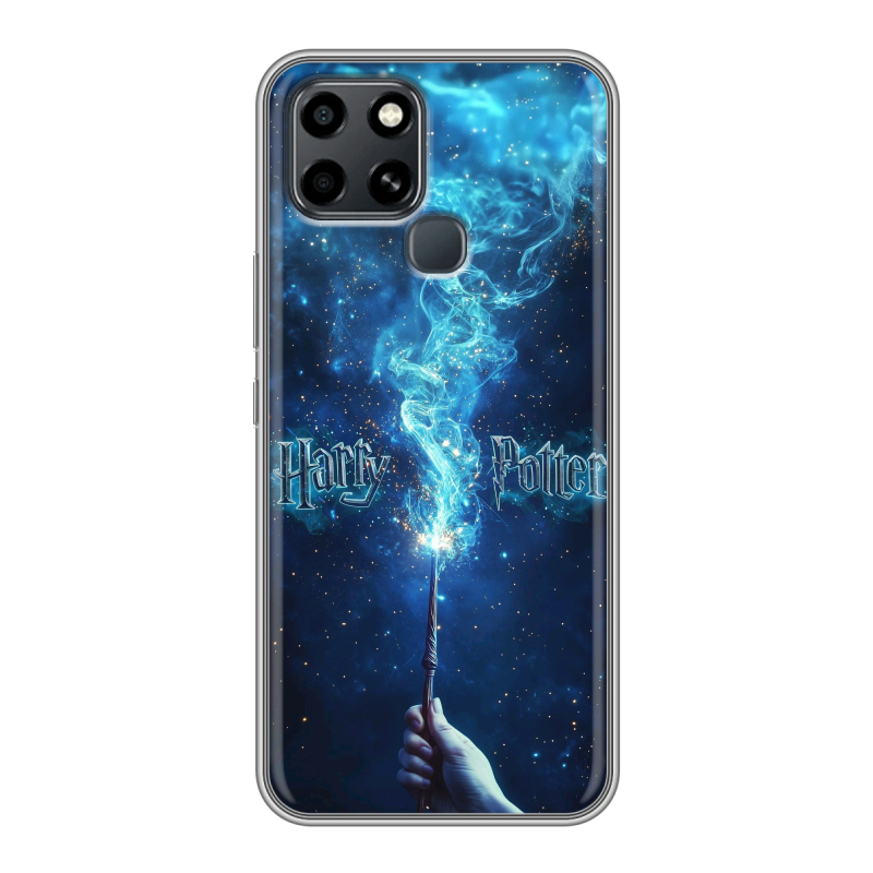 Силиконовый чехол на Infinix Smart 6 с принтом Harry Potter Гарри Поттер Силиконовый чехол на Infinix Smart 6 с принтом Harry Potter Гарри Поттер