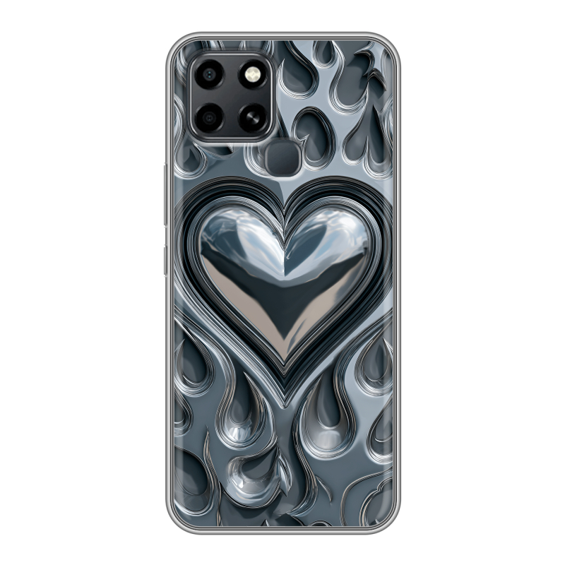 Силиконовый чехол на Infinix Smart 6 с принтом Y2K Силиконовый чехол на Infinix Smart 6 с принтом Y2K