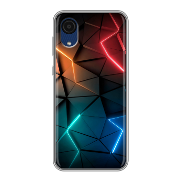 Силиконовый чехол на Samsung Galaxy A03 Core с принтом Абстракция неон Силиконовый чехол на Samsung Galaxy A03 Core с принтом Абстракция неон