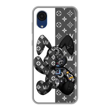 Силиконовый чехол на Samsung Galaxy A03 Core с принтом Луи робот Силиконовый чехол на Samsung Galaxy A03 Core с принтом Луи робот