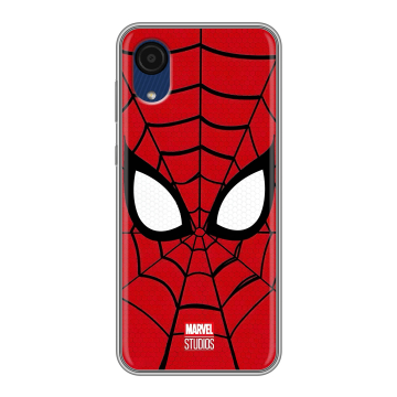 Силиконовый чехол на Samsung Galaxy A03 Core с принтом человек паук spiderman