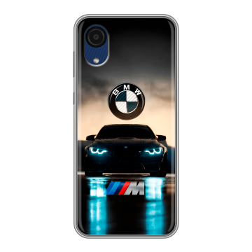 Силиконовый чехол на Samsung Galaxy A03 Core с принтом БМВ BMW