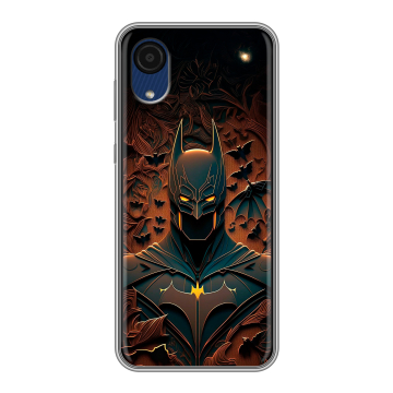 Силиконовый чехол на Samsung Galaxy A03 Core с принтом Batman Бэтмен Силиконовый чехол на Samsung Galaxy A03 Core с принтом Batman Бэтмен