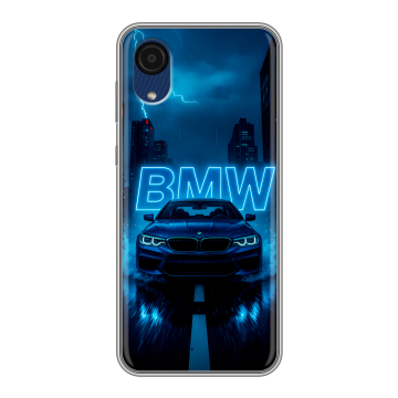 Силиконовый чехол на Samsung Galaxy A03 Core с принтом BMW БМВ Силиконовый чехол на Samsung Galaxy A03 Core с принтом BMW БМВ