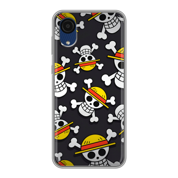 Силиконовый чехол на Samsung Galaxy A03 Core с принтом One Piece Ван Пис Силиконовый чехол на Samsung Galaxy A03 Core с принтом One Piece Ван Пис