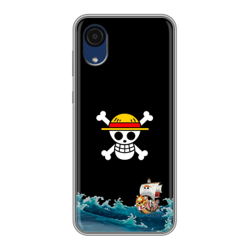 Силиконовый чехол на Samsung Galaxy A03 Core с принтом One Piece Ван Пис Силиконовый чехол на Samsung Galaxy A03 Core с принтом One Piece Ван Пис